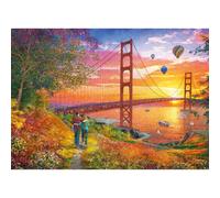 Puzzle schmidt Walk to the Golden Gate Bridge 2000 pezzi 1 St