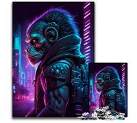 Puzzle scimmia umana per adulti 1000 puzzle impossibili per adulti per adolescenti, serata di giochi in famiglia, idea regalo stimolante per il cervello 50x75cm / 19,68x29,52 pollici