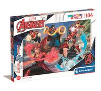 Clementoni - Puzzle Luccichio dei Vendicatori - 100 Pezzi