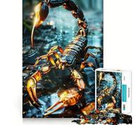 Puzzle Scorpion da 1000 pezzi per ragazzi, gioco di logica, calma mentale, qualità, regalo di Natale (38x52cm)