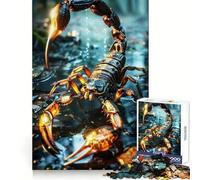 Puzzle Scorpion da 1000 pezzi per ragazzi, stimola la memoria, ideale per il tempo libero a casa, per assemblare immagini e creare un'immagine, un regalo perfetto (50x75cm)