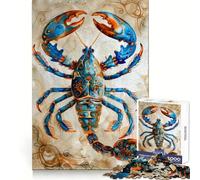 Puzzle Scorpion Mystique da 1000 pezzi per ragazzi, gioco di intelletto, attività per tutta la famiglia, taglio di qualità, (38x52cm)