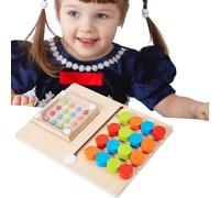 Puzzle Scorrevole per Abbinamento Colori | Gioco Educativo In Legno | Tavola Puzzle Per Ordinamento Dei Colori | Per Ragazzi E Ragazze Giocattoli Da Viaggio Casa E Bambini