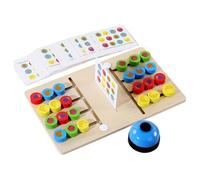 Puzzle scorrevole per adulti - divertente gioco di combattimento per due giocatori per il tavolo | Puzzle interattivo per abbinare i colori | Per aule, viaggi, compleanni, riunioni di famiglia