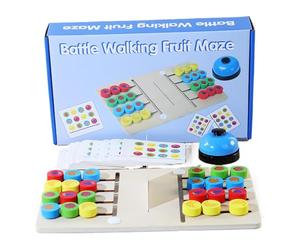 Puzzle scorrevole per bambini - Divertente gioco di combattimento per due giocatori per il tavolo - Puzzle interattivo per mappare i colori - Per aule, viaggi, compleanno, riunione di famiglia