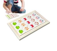 Puzzle Scorrevole Per Bambini | Giocattolo Rompicapo in Legno a Tema Animali,Gioco Da Tavolo Puzzle Divertente | Per Adulti, Bambini, Ragazze, Ragazzi e Adolescenti, Regalo per Feste e Calze Natalizie