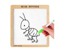 Puzzle Scorrevoli - Magnetico Numeri Da 1 A 99 Gioco Matematico Rompicapo,Lavagna per Bambini con Penna,Per Adolescenti Pasqua Viaggio Natale Apprendimento Vacanza Ragazzi Ragazze