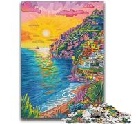 Puzzle Seaside City per adulti, puzzle da 1000 pezzi, collezione di artisti di giochi intellettuali, belle arti 26X38CM