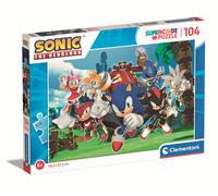Puzzle - Sega: Clementoni - Puzzle Made In Italy Sonic 104 Pz