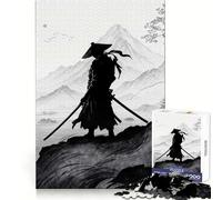 Puzzle Sekiro Shadows Die Twice da 1000 pezzi per ragazzi, gioco di logica solido, divertimento rilassante, taglio di precisione, (50x75cm)