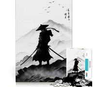 Puzzle Sekiro Shadows Die Twice per adolescenti, 1000 pezzi, per rafforzare la memoria, per un passatempo rilassante, con bordi di qualità, ideale come regalo festivo (50x75cm)