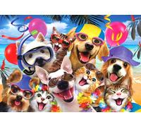 Puzzle Selfie da spiaggia party 260 pezzi