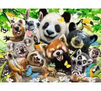 Puzzle Selfie di Animali XXL 300 Pezzi