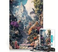 Puzzle "Sentiero di pietra verso la cima della montagna" per adolescenti, 1000 pezzi, gioco per esercizi mentali, attività per la casa, taglio di precisione, decorazione murale 50x75cm