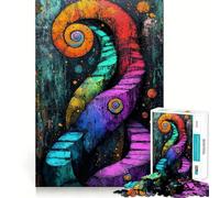 Puzzle "Sentiero verso il cosmo" da 1000 pezzi per adulti, gioco stimolante per la mente, per giocare in casa, opera d'arte di precisione (38x52cm)