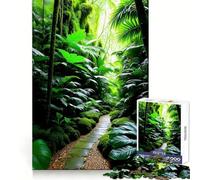 Puzzle "Sentiero verso il Paradiso" per adolescenti,1000 pezzi,stimolanti per la mente,per il tempo libero,ad incastro,eleganti,regalo di Natale (38x52cm)