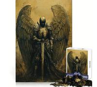 Puzzle "Sentinella Angelica" da 1000 pezzi per adolescenti, per sviluppare capacità analitiche, per una fuga serena, con incastri precisi, ideale come regalo di Natale (38x26cm)