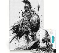 Puzzle Sentinella Indomabile da 1000 pezzi,gioco cognitivo divertente,taglio di precisione, alleviare lo stress (38x26cm)
