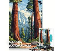 Puzzle Sequoia Splendor da 1000 pezzi per adulti e ragazzi, gioco rilassante e stimolante, ideale come regalo per le vacanze (38x26cm)
