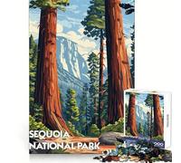 Puzzle Sequoia Splendor da 1000 pezzi per adulti e ragazzi, gioco rilassante e stimolante, ideale come regalo per le vacanze (38x26cm)