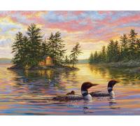 Puzzle Serata tranquilla XL 275 pezzi di Cobble Hill