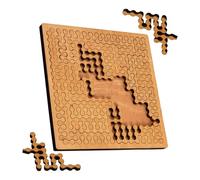 Puzzle Sfida Artistica - Gioco Logico in Legno 5,79 Pollici | Gioco creativo di Geometria per il tempo libero - Puzzle in Legno Durevole per uomini, donne, adolescenti e famiglie