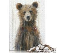 Puzzle "Sguardo Dolce" - Attività Divertente per la Casa - Puzzle Premium in Cartone per Adulti - Regali per la Festa del Papà - 1000 Pezzi (26x38cm)
