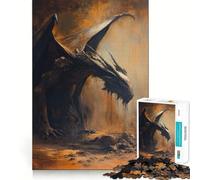 Puzzle Shadow of Decay da 1000 pezzi per adolescenti, gioco di logica solida, divertimento rilassante, taglio di precisione, oggetto regalo di Babbo Natale 38x26cm