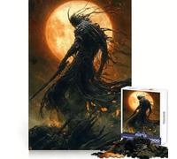 Puzzle "Shadow of the Blood Moon" da 1000 pezzi per adolescenti, ideale per migliorare la memoria e il tempo libero Pezzo unico con motivo natalizio 38x26cm