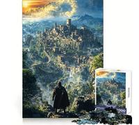 Puzzle "Shadows Over The Kingdom" per ragazzi, 1000 pezzi, gioco di logica e antistress, taglio preciso, regalo di Babbo Natale 38x52cm