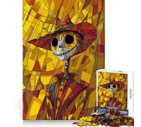 Puzzle Sharp Scarecrow Art da 1000 pezzi per adolescenti, gioco stimolante per il pensiero creativo, divertimento tranquillo, taglio preciso, regalo di Natale 38x52cm