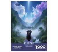 Puzzle SharPei Dog 1000 Pezzi Per Adulti, Rompicapo Con Dog Bamboo Forest, Divertimento in Famiglia, Regalo Per Adulti E Ragazzi 70x50cm/1000pcs