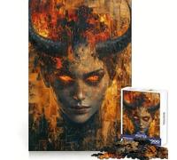 Puzzle She Devil da 1000 pezzi per adolescenti, gioco di logica, antistress, taglio preciso, regalo artistico 38x26cm
