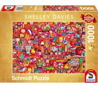 Puzzle Shelley Davies: Vintage toys - 1000 pz - Schmidt 59699