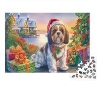 Puzzle Shih Tzu 1000 Pezzi | Difficile E SfidFormicae | Giochi Di Puzzle E Decorativo Per Casa 38x26cm/1000pcs