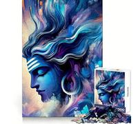 Puzzle Shiva Art da 1000 pezzi per adulti, regalo, gioco per allenare la mente, rilassante, artistico, da assemblare, regalo memorabile 38x52cm
