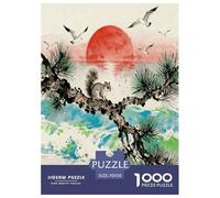 Puzzle Siberian Flying Squirrel 1000 Pezzi Per Bambini E Adulti, Puzzles Con Sunset Seagulls, Gioco Educativo, Regalo Per Bambini E Adulti 70x50cm/1000pcs
