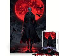Puzzle "Signore dei Vampiri della Luna di Sangue" da 1000 pezzi, esercizio per la mente, hobby rilassante, taglio di precisione, regalo per le vacanze (38x52cm)