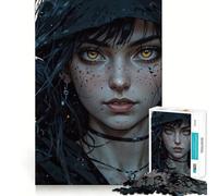 Puzzle Silent Companions con corvo, 1000 pezzi, per ragazzi, giocattolo intelligente, passatempo per la casa, taglio preciso, regalo premuroso 38x52cm