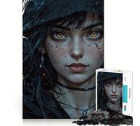 Puzzle Silent Companions Crow da 1000 pezzi per adulti, gioco di logica e rompicapo, antistress, taglio preciso, 50x75cm