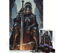 Puzzle Silent Knight da 1000 pezzi per adulti e ragazzi, ideale per migliorare la memoria, per un relax leggero e piacevole, con tagli netti e un regalo perfetto 50x75cm