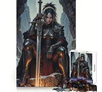 Puzzle Silent Knight da 1000 pezzi per ragazzi, gioco che stimola la logica e favorisce il gioco rilassante, con bordi di alta qualità e grafica da collezione 38x52cm