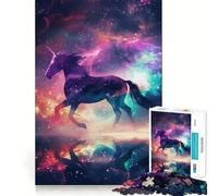 Puzzle Silhouette Galaxy da 1000 pezzi per adolescenti, gioco cognitivo, divertimento lento, bordo premium, Babbo Natale, desiderio, scegli 38x26cm