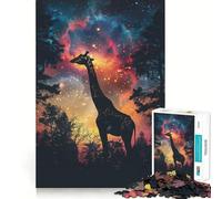 Puzzle Silhouette Galaxy da 1000 pezzi per adolescenti, gioco di logica, antistress, taglio preciso, regalo artistico 50x75cm