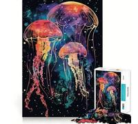 Puzzle Silhouette Galaxy da 1000 pezzi per adolescenti, ideale per migliorare la memoria, per un relax divertente, con ritagli precisi e pezzi da collezione 38x26cm