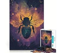 Puzzle Silhouette Galaxy da 1000 pezzi per adolescenti, ideale per stimolare la memoria, migliorare la mente e creare un'opera d'arte nitida e da collezione 50x75cm