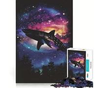 Puzzle Silhouette Galaxy da 1000 pezzi per adulti, gioco di logica, per il tempo libero a casa, taglio preciso, regalo perfetto 50x75cm