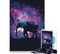 Puzzle Silhouette Galaxy da 1000 pezzi per adulti, gioco di logica, per il tempo libero a casa, taglio preciso, regalo perfetto 50x75cm