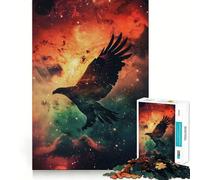 Puzzle Silhouette Galaxy da 1000 pezzi per ragazzi, gioco di logica, passatempo rilassante, taglio perfetto, regalo classico 50x75cm