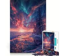 Puzzle "Sinfonia d'Inverno" per ragazzi, 1000 pezzi, gioco di logica e divertimento, bordi lisci, regalo di compleanno 50x75cm